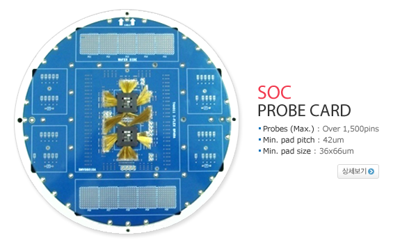 SOC Probe Card