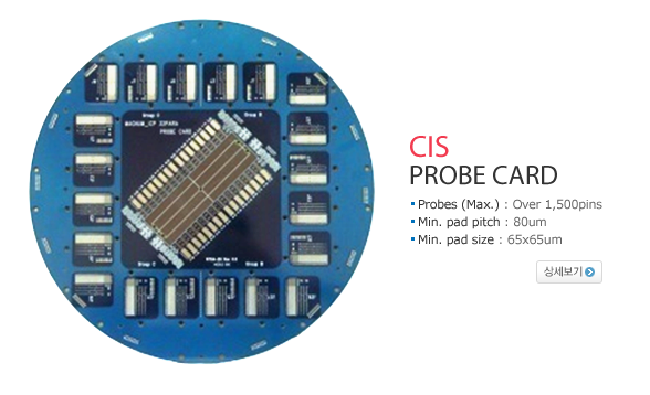 CIS Probe Card